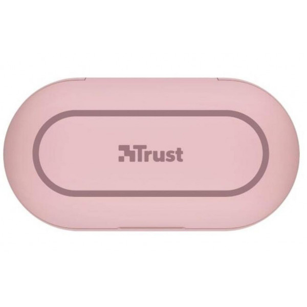 Фото - Наушники вкладыши беспроводные TWS Trust Nika Touch True Wireless Pink (23704)