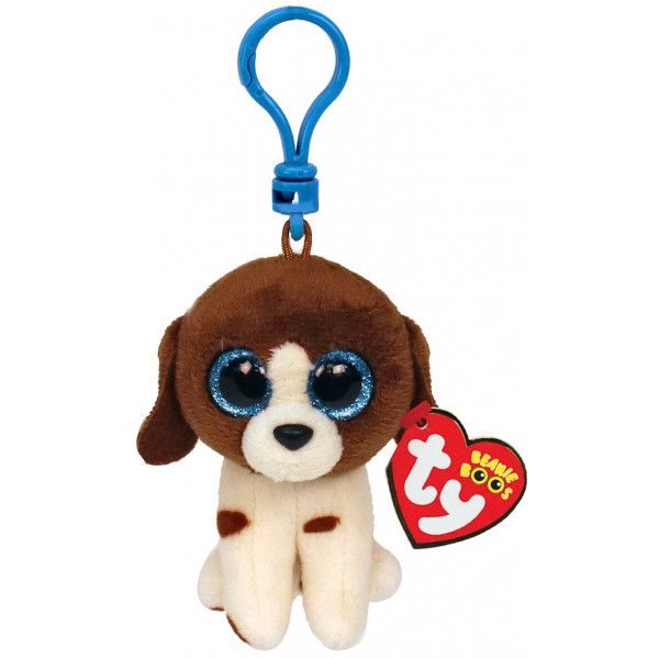 Фото - Мягкая игрушка брелок TY Beanie Boo's Щенок "MUDDLES" 12см (35245)