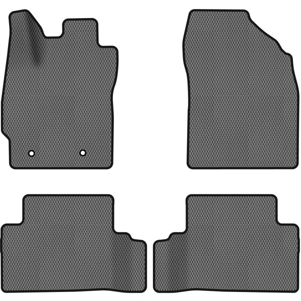 Фото - EVA коврики в салон авто EVAtech для Auris (E150) FWD 5-doors MT Toyota 2006-2012 1 поколение Htb EU TY3654PEC4TL2RGB