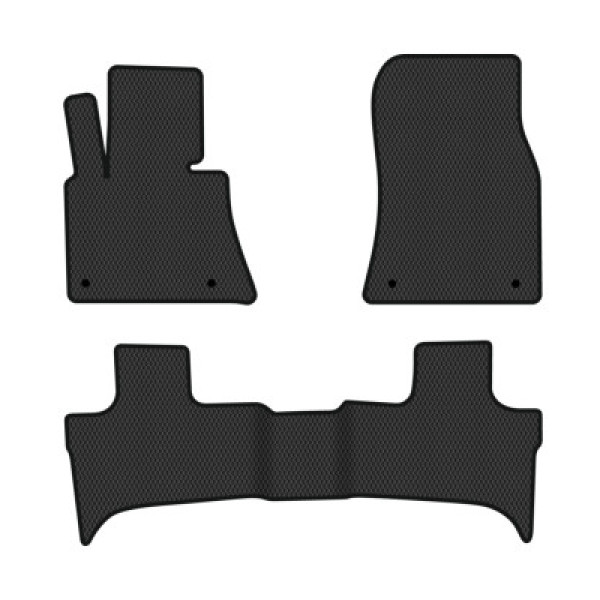 Фото - EVA коврики в салон авто EVAtech для X5 (E53) Restyling BMW 2003-2006 1 поколение SUV EUBM12222Z3BW4SBB