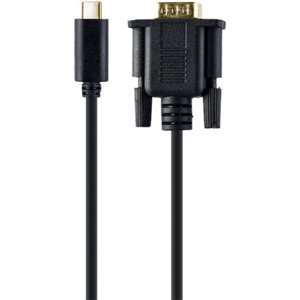 Фото - Переходник Cablexpert Type C-VGA 2m (A-CM-VGAM-01)