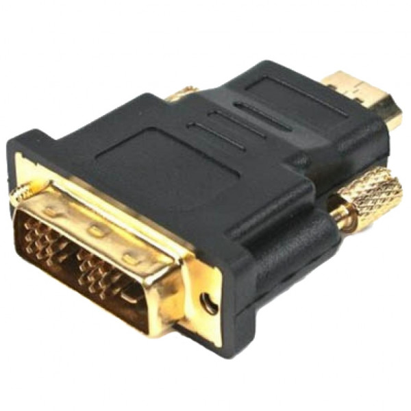 Фото - Переходник DVI - HDMI Cablexpert HDMI M to DVI18+1pin M (A-HDMI-DVI-1)