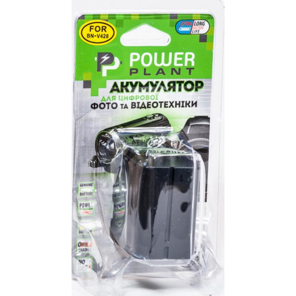 Фото - Аккумулятор для фотокамеры PowerPlant JVC BN-V428 3600mAh (DV00DV1086)