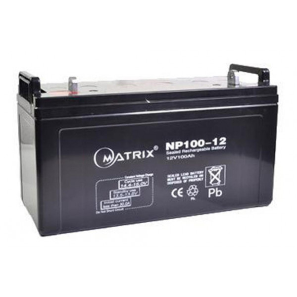 Фото - Аккумулятор для ИБП Matrix NP100-12 Фото - Аккумулятор для ИБП Matrix NP100-12