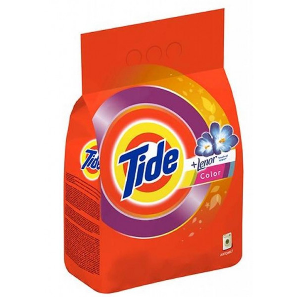 Фото - Стиральный порошок Tide Color Lenor Touch of Scent 2,5 кг Автомат (8001090828569)