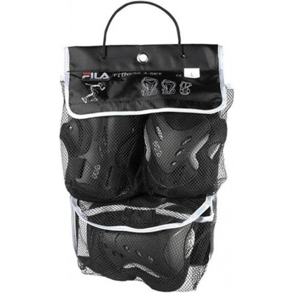 Фото - Комплект защиты Fila 2018 60750865 Fitness Gear Black L (8026473324933)