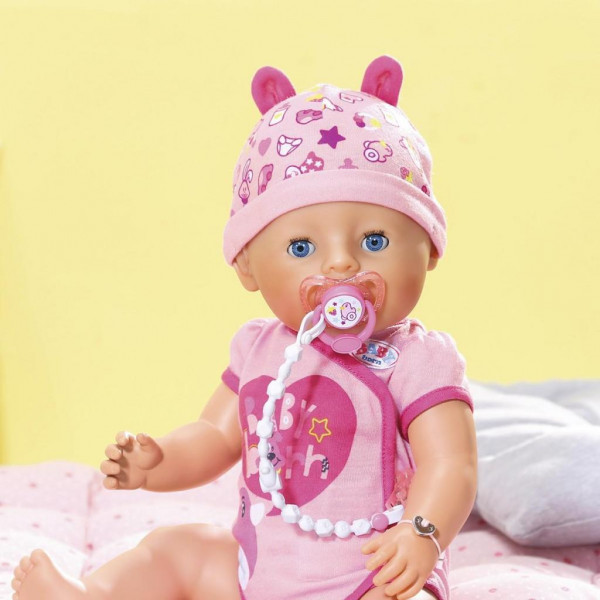 Фото - Интерактивный пупс Zapf Baby Born серии ''Нежные объятия'' - Очаровательная Малышка (43 см, с аксессуарами) (824368)