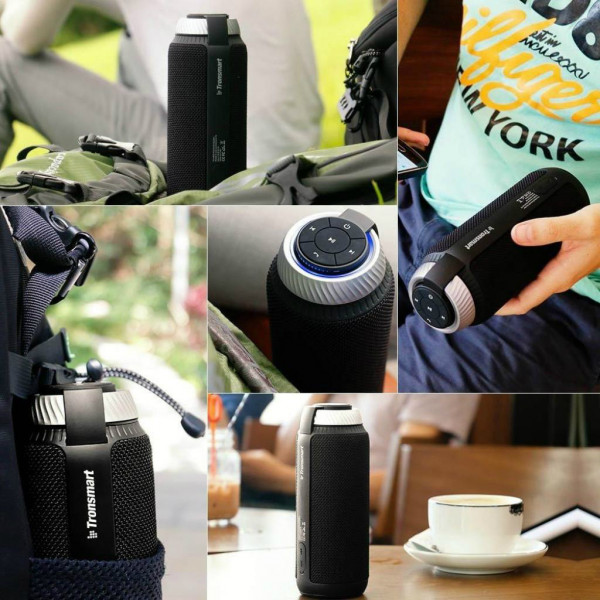 Фото - Портативная акустика Tronsmart Element T6 Portable Bluetooth Speaker Black (235567)