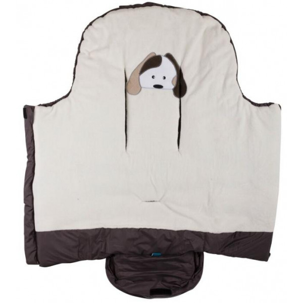 Фото - Конверт для коляски Nuvita 9605 Сuccioli Junior коричневый/пес/бежевый (NV9605CUCCIOLOJRTAUPE)