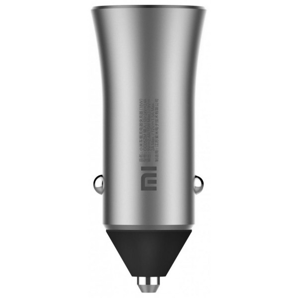 Фото - Автомобильное зарядное устройство Xiaomi Mi Car Charger Pro Silver (446553)