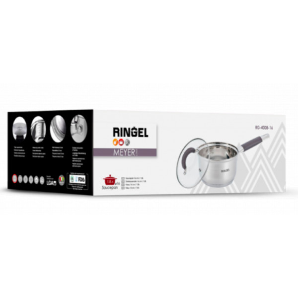 Фото - Ковш Ringel Meyer 16 см 1.6 л (RG-4008-16)