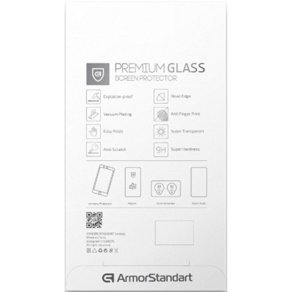Фото - Защитное стекло для смартфона Armorstandart Icon for OPPO A5s Black (ARM56025-GIC-BK)