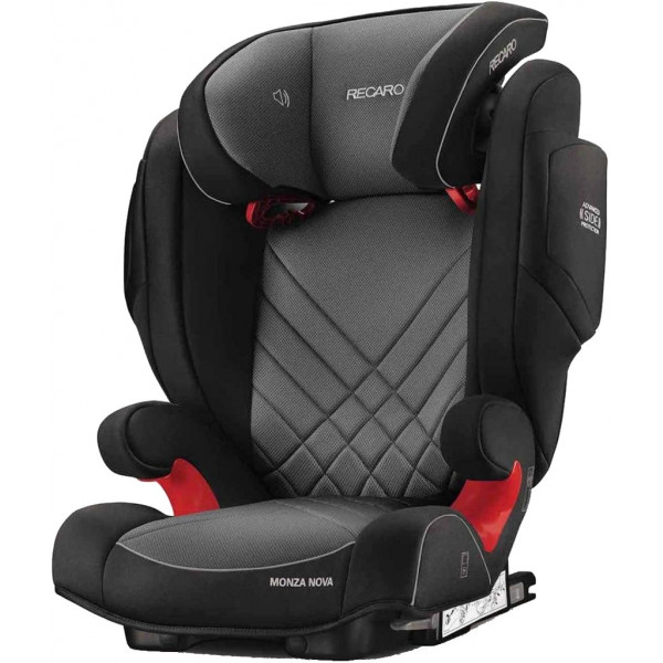 Фото - Автокресло RECARO Monza Nova 2 Seatfix Carbon Black (00088010170050)