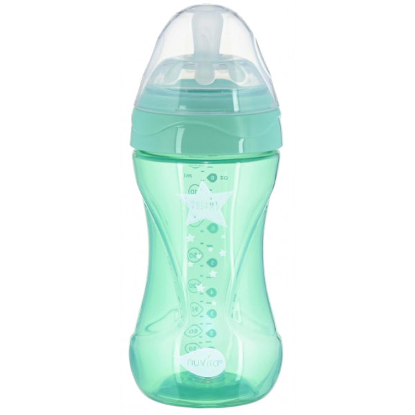 Фото - Бутылочка для кормления Nuvita Антиколиковая Mimic Cool 250 мл Green (NV6032GREEN)