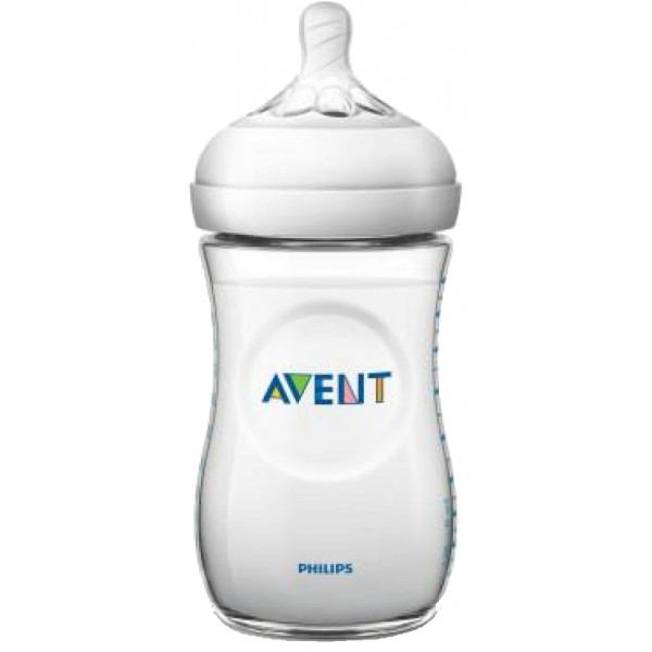 Фото - Бутылочка для кормления Philips Avent Natural L 2.0 260  мл 1 шт. (SCF033/17)