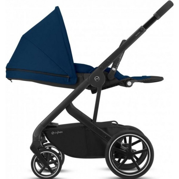 Фото - Коляска прогулочная Cybex Balios S Lux SLV River Blue turquoise (c бампером)