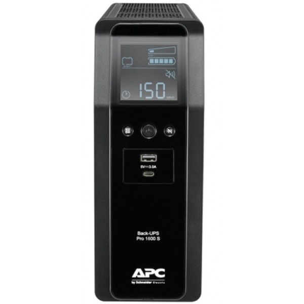 Фото - Источник бесперебойного питания APC Back UPS Pro BR 1600VA AVR, LCD (BR1600SI)