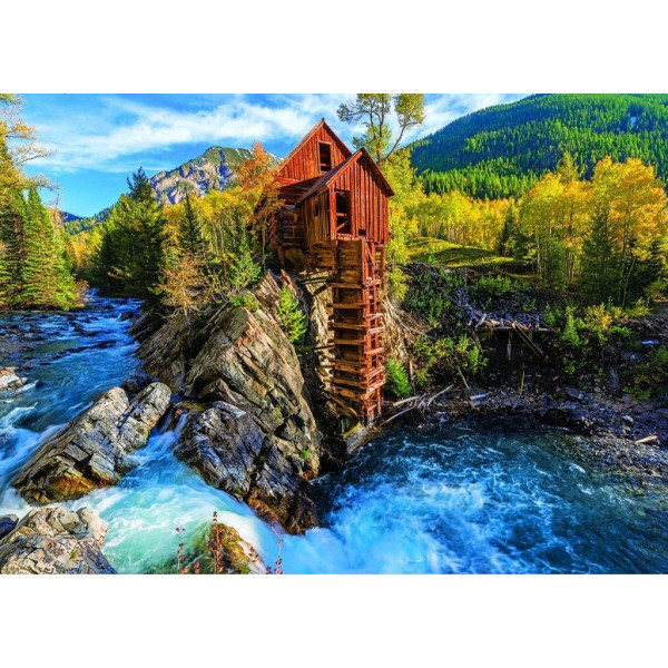 Фото - Пазлы (8+) EuroGraphics Кристал-Милл, Колорадо, 1000 элементов (6000-5473)