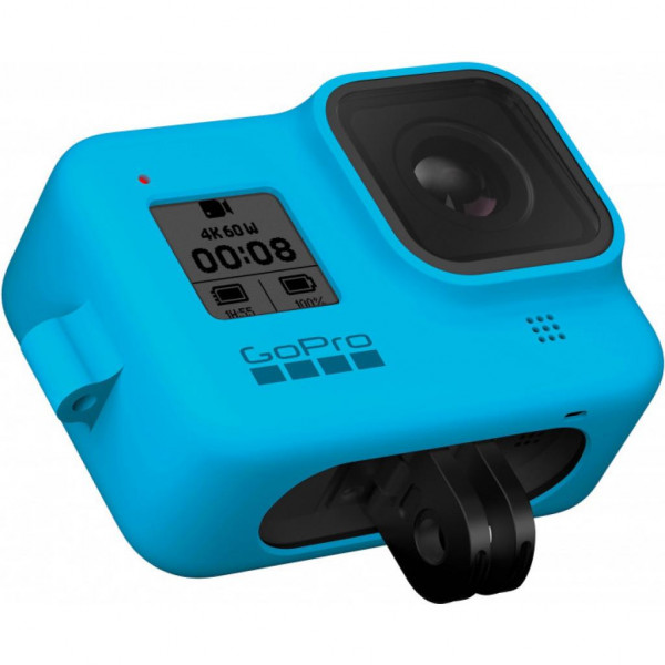 Фото - Чехол для экшн-камеры GoPro Sleeve&Lanyard Blue for HERO 8 (AJSST-003)