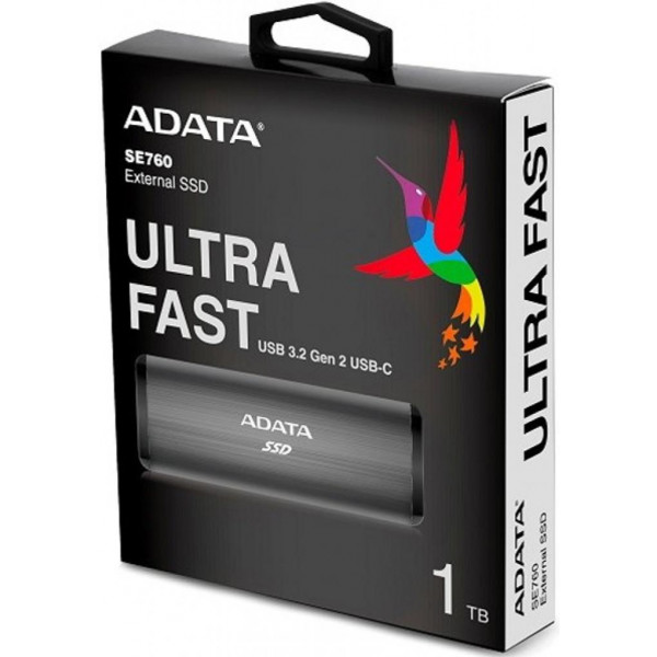 Фото - SSD-накопитель внешний ADATA USB 3.2 512GB (ASE760-512GU32G2-CTI)