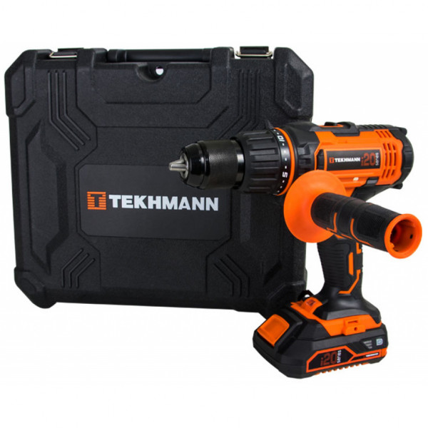 Фото - Шуруповерт Tekhmann TCD-60/i20 kit (848394)