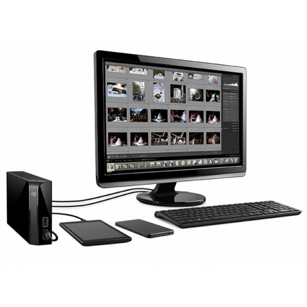 Фото - Жесткий диск внешний Seagate Backup Plus Hub Desktop 12TB (STEL12000400)