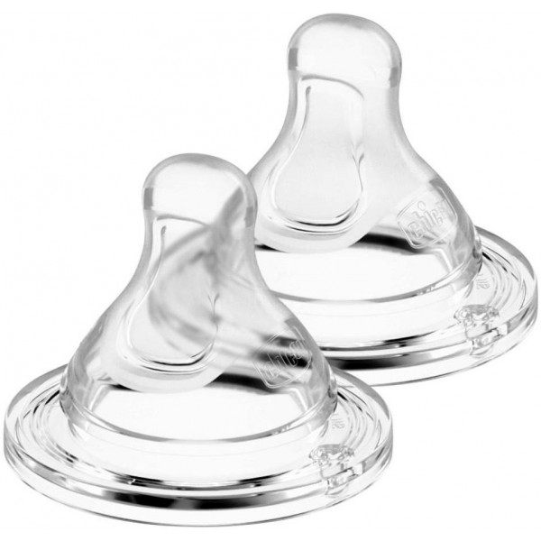 Фото - Малый поток соска детская силиконовая Chicco Physio 0м+ 2 шт. (20311.00) Фото - Малый поток соска детская силиконовая Chicco Physio 0м+ 2 шт. (20311.00)