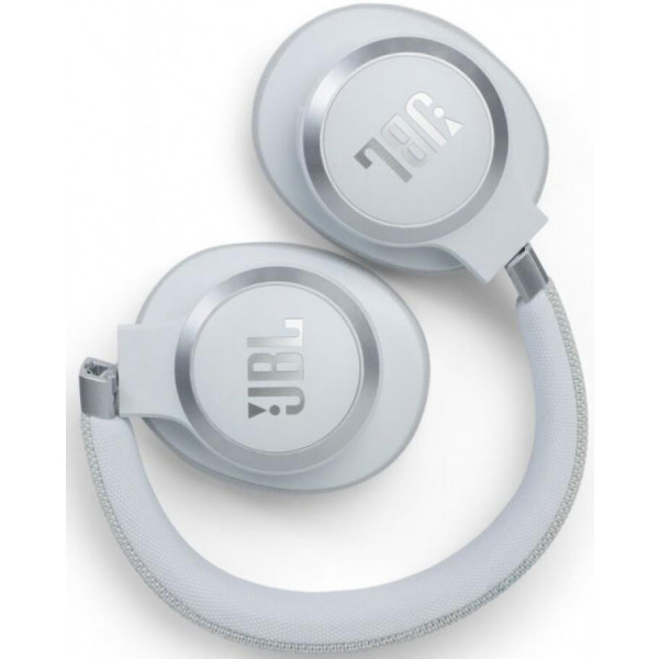 Фото - Наушники полноразмерные беспроводные JBL Live 660 NC White (JBLLIVE660NCWHT)