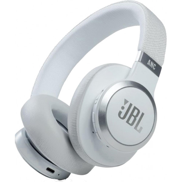 Фото - Наушники полноразмерные беспроводные JBL Live 660 NC White (JBLLIVE660NCWHT)