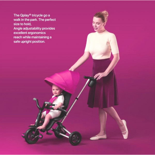 Фото - Трёхколёсный велосипед Qplay Nova EVA Purple (S700-2Purple)