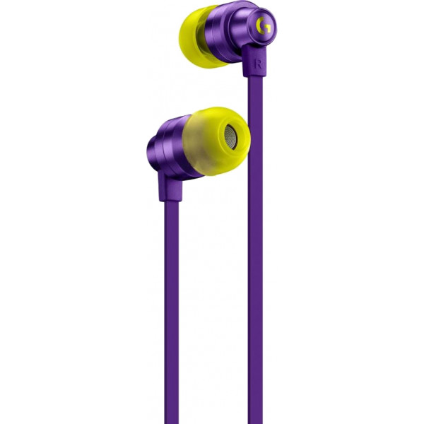 Фото - Наушники вкладыши проводные Logitech G333 Purple (981-000936)