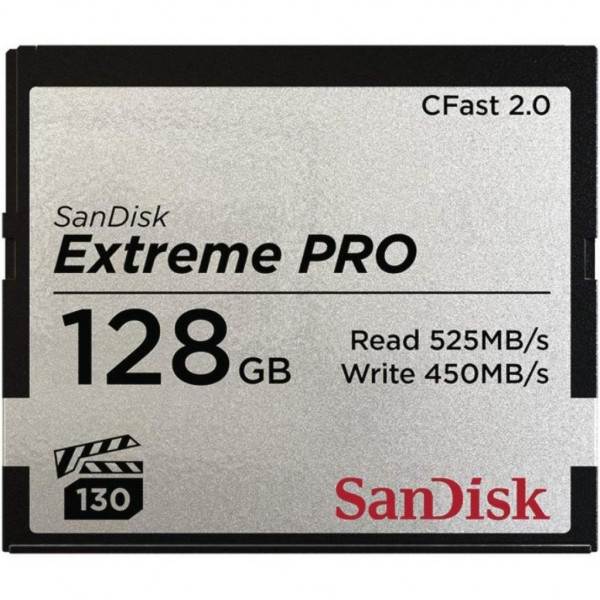 Фото - Микроповреждение - Карта памяти SanDisk 128GB Compact Flash eXtreme Pro (SDCFSP-128G-G46D)