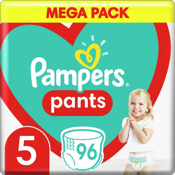 Фото - Одноразовые подгузники-трусики Pampers Pants Junior Размер 5 (12-17 кг) 96 шт (8006540069509)