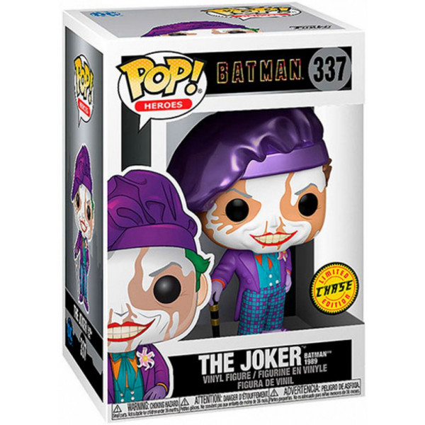 Фото - Коллекционная фигурка FUNKO "Batman 1989" - JOKER WITH HAT WITH CHASE (47709)