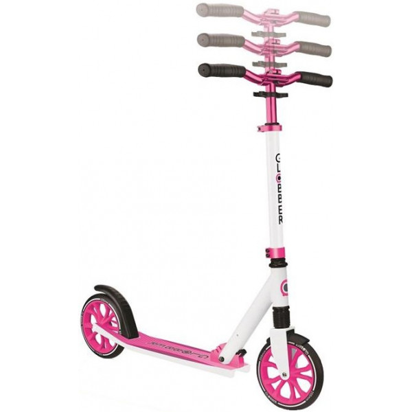 Фото - Двухколёсный самокат Globber NL500-205 White-Pink (684-110-2)