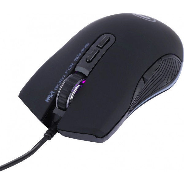 Фото - Мышь проводная игровая Marvo M421 Multi-LED USB Black (M421)