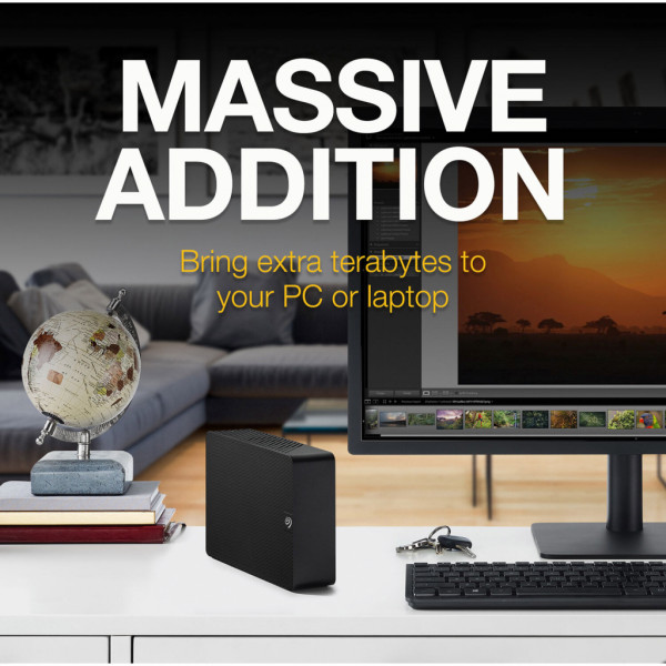 Фото - Жесткий диск внешний Seagate 3.5'' 4TB Expansion Desktop (STKP4000400)
