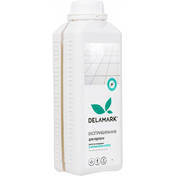 Фото - Чистящее средство универсальное DeLaMark с ароматом мяты 1 л (4820152330727) Фото - Чистящее средство универсальное DeLaMark с ароматом мяты 1 л (4820152330727)