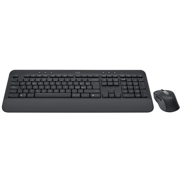 Фото - Клавиатура+мышь беспроводная Logitech MK650 Combo Graphite (920-011004)