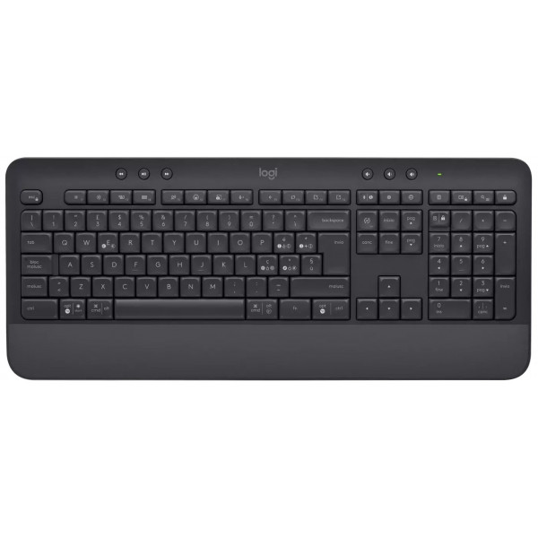Фото - Клавиатура+мышь беспроводная Logitech MK650 Combo Graphite (920-011004)