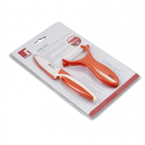 Фото - Набор ножей Bergner Cera-bio 2 шт. (BG-39510-AA)