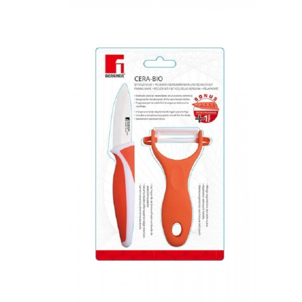 Фото - Набор ножей Bergner Cera-bio 2 шт. (BG-39510-AA)