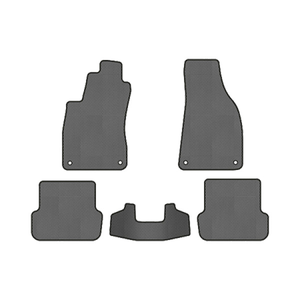 Фото - EVA коврики в салон авто EVAtech для A4 (B6) MT (4 clips) Audi 2000-2004 2 поколение Combi EU (AU12401CG5AV4RGB)