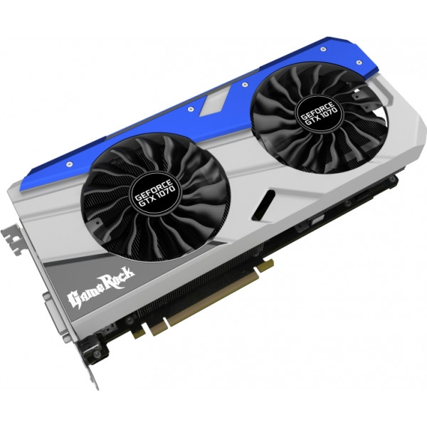 Фото - Видеокарта Palit nVidia GeForce GTX 1070 8GB GDDR5 GameRock (NE51070T15P2-1041G)