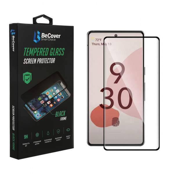 Фото - Защитное стекло для смартфона BeCover for Google Pixel 6 Black (707138)