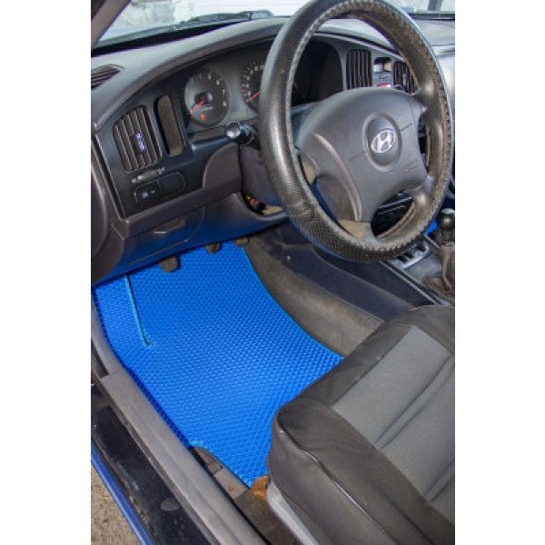 Фото - EVA коврики в салон авто передние EVAtech для Elantra (XD) Hyundai 2000-2006 3 поколение Liftback EU HY43898AV2RBB