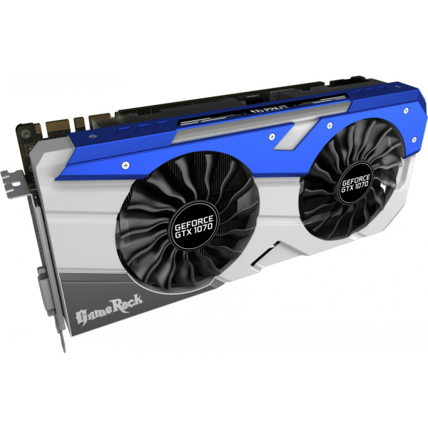 Фото - Видеокарта Palit nVidia GeForce GTX 1070 8GB GDDR5 GameRock (NE51070T15P2-1041G)