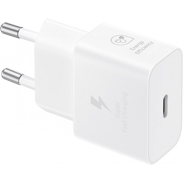 Фото - Уценка - Сетевое зарядное устройство Samsung 25W Power Adapter (with C to C Cable) White (EP-T2510XWEGEU)