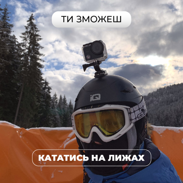 Фото - Экшн-камера AIRON 30 в 1 ProCam 8 Black с аксессуарами