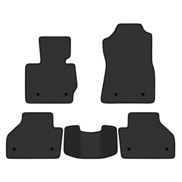 Фото - EVA коврики в салон авто EVAtech для X4 (F26) BMW 2014-2018 1 поколение SUV EUBM21453CB5BW8RBB